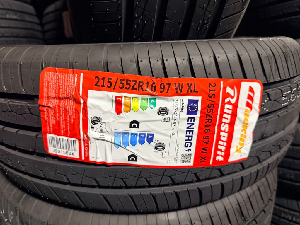 215/55zr16 97w RUNSPIRIT all season Mileking