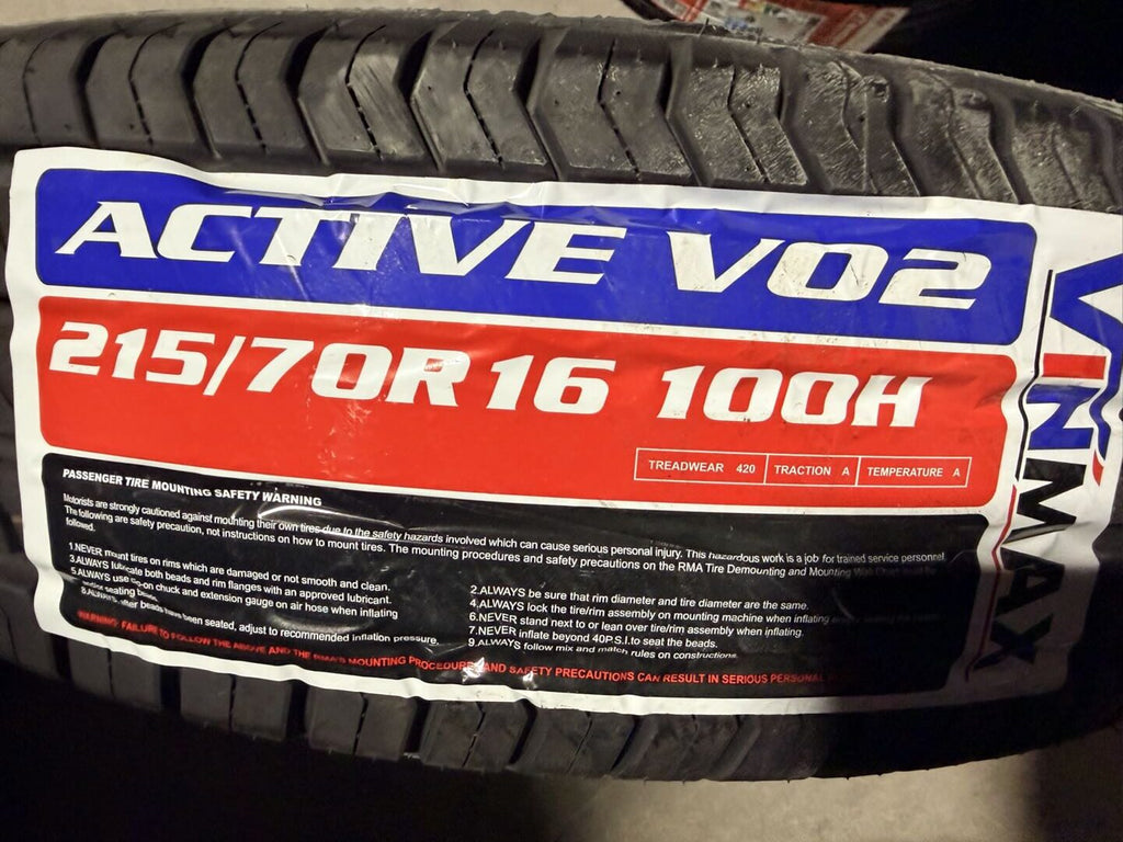 215/70r16 100h ACTIVE V02 all season Vinmax
