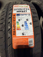 215/40zr17 87w mk927 Mileking