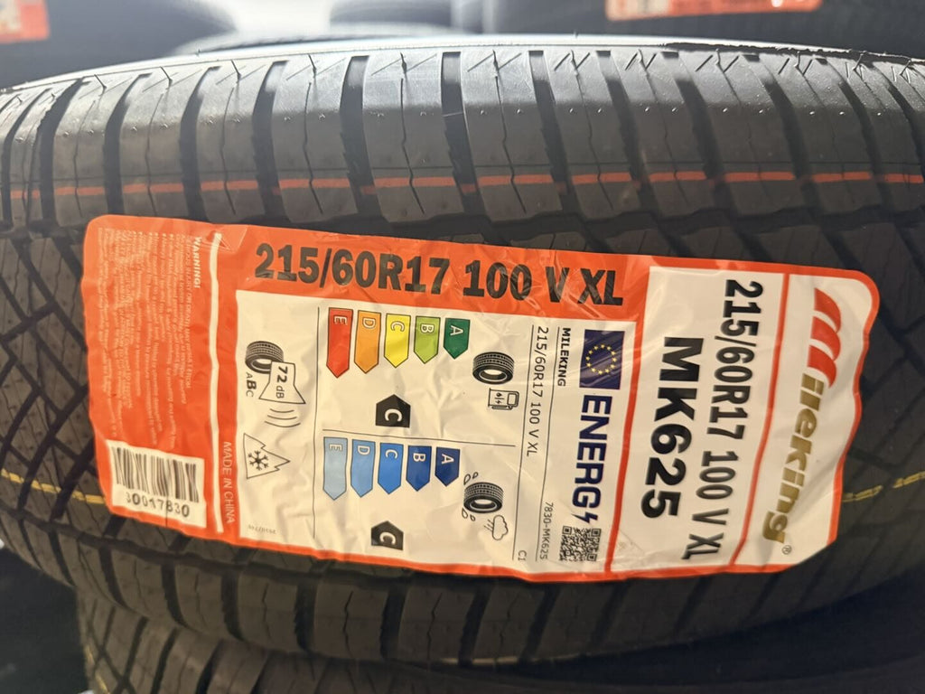 215/60r17 100v mk625 all season Mileking