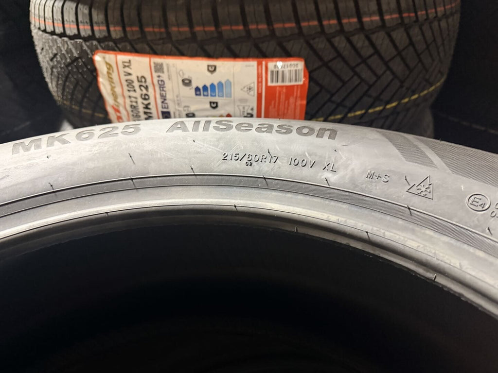 215/60r17 100v mk625 all season Mileking