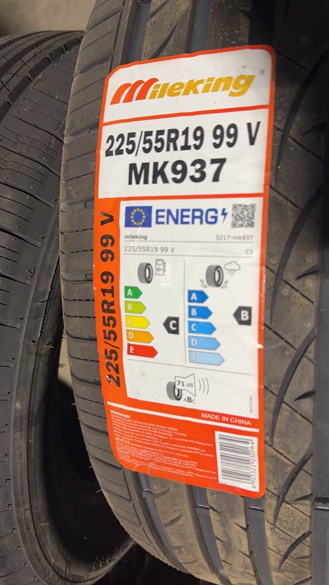 225/55r19 99v mk937 all season Mileking