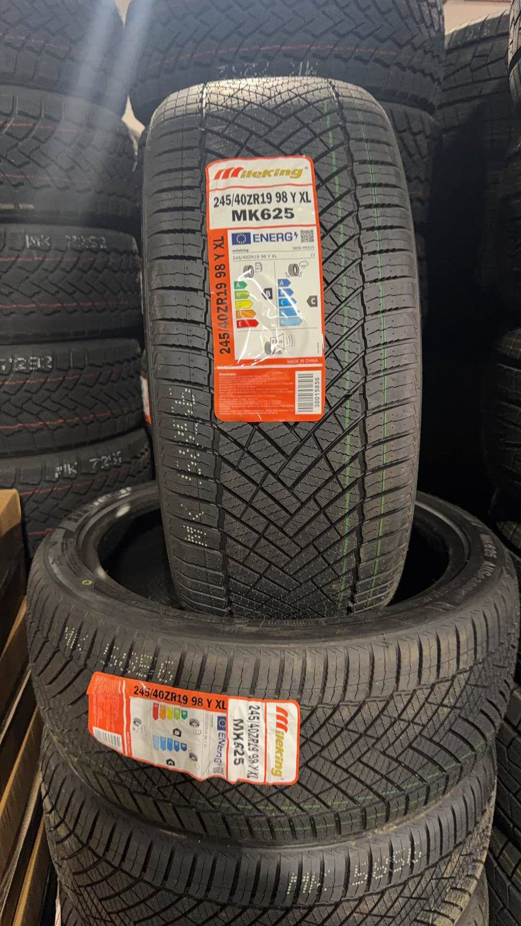 245/40zr19 98y mk625 all season Mileking
