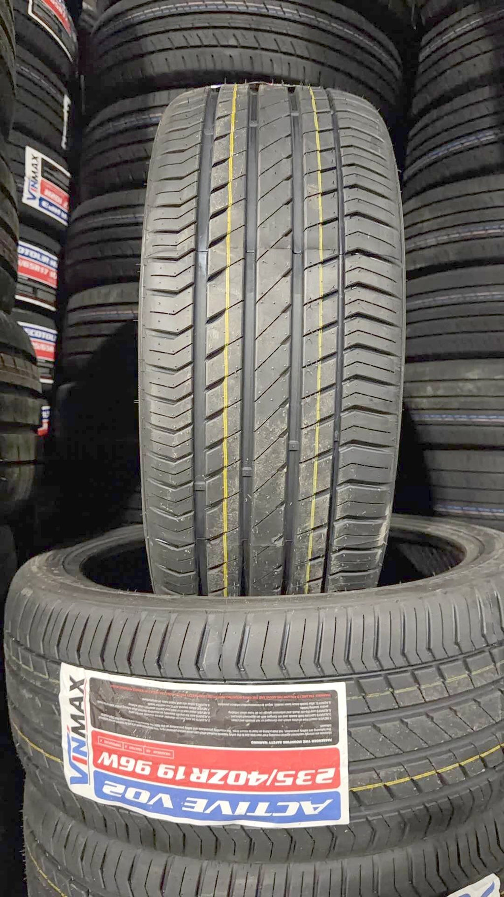 235/40zr19 96w ACTIVE V02 all season Vinmax