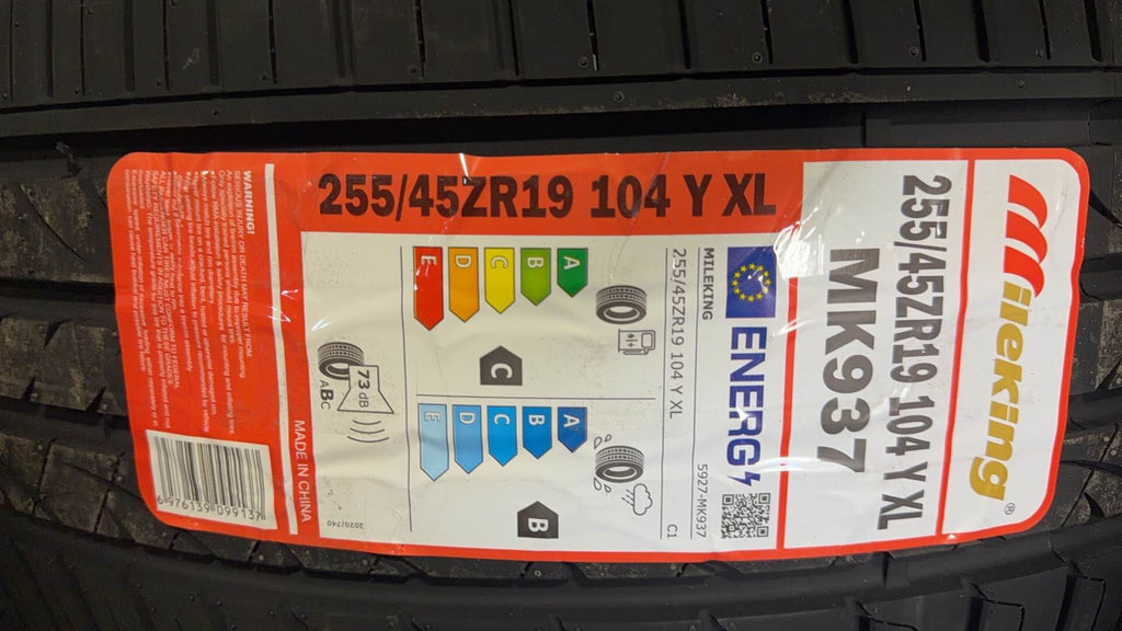 255/45zr19 104y mk937 all season Mileking