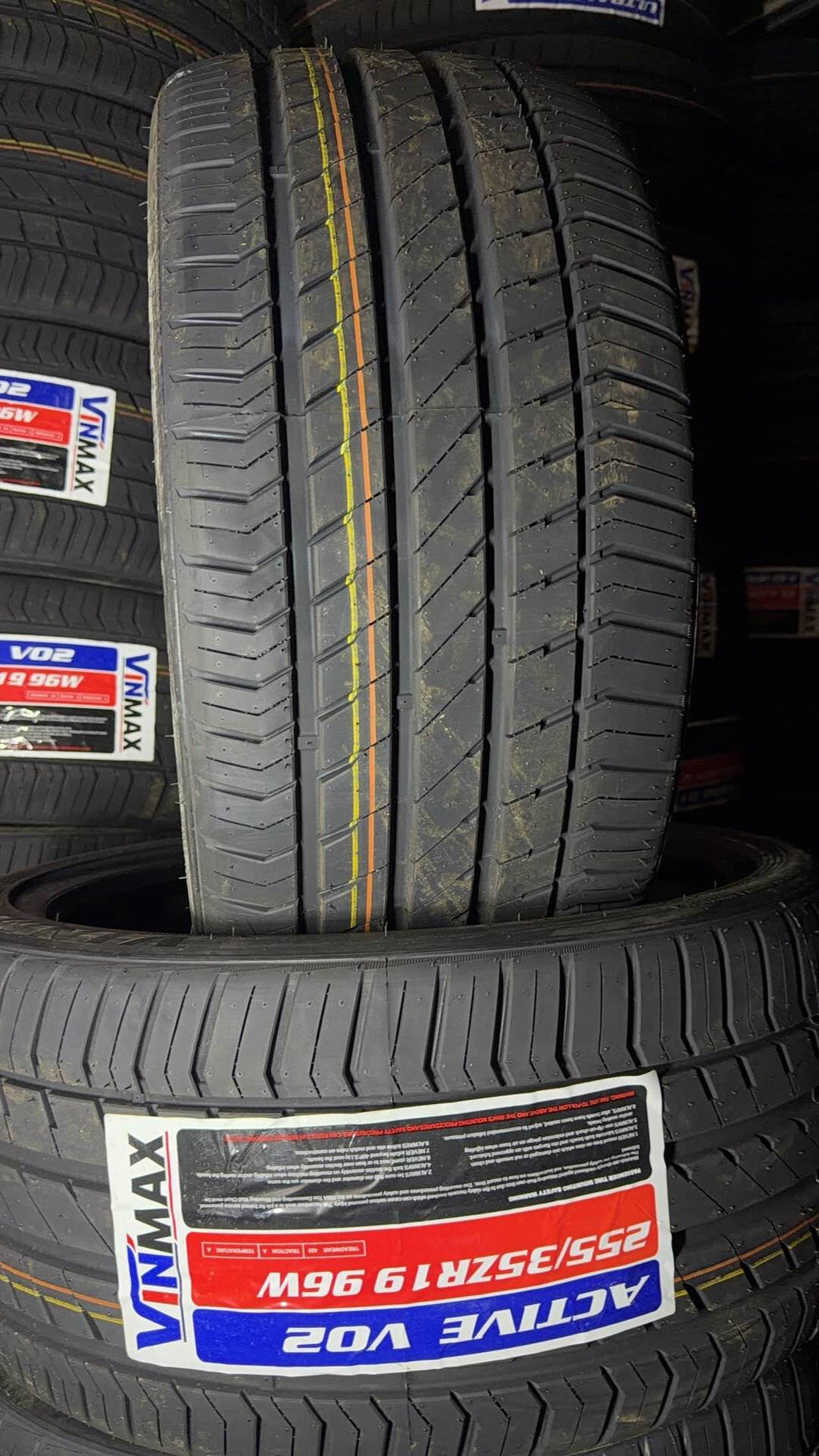 255/35zr19 96w ACTIVE V02 all season Vinmax