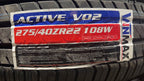 275/40zr22 108w ACTIVE V02 all season Vinmax