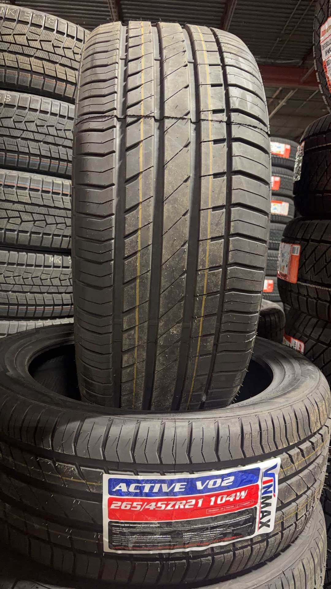 265/45zr21 104w ACTIVE V02 all season Vinmax