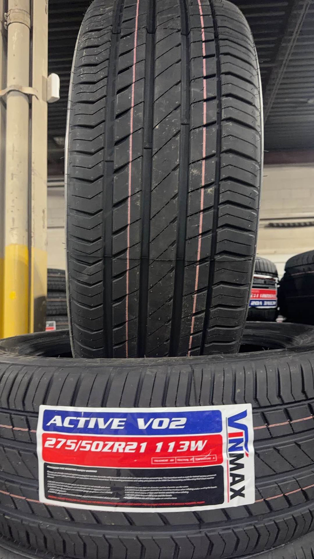 275/50r21 113w ACTIVE V02 all season Vinmax