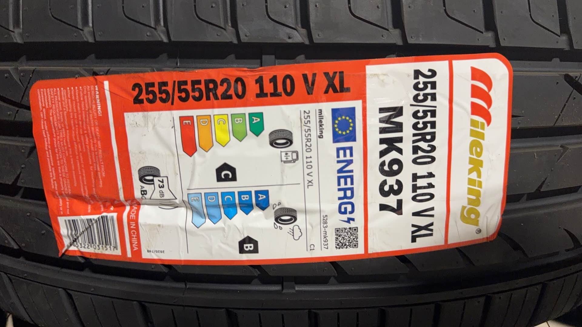 255/55r20 110v mk937 all season Mileking