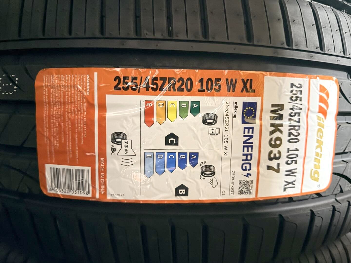 255/45zr20 105w mk937 all season Mileking