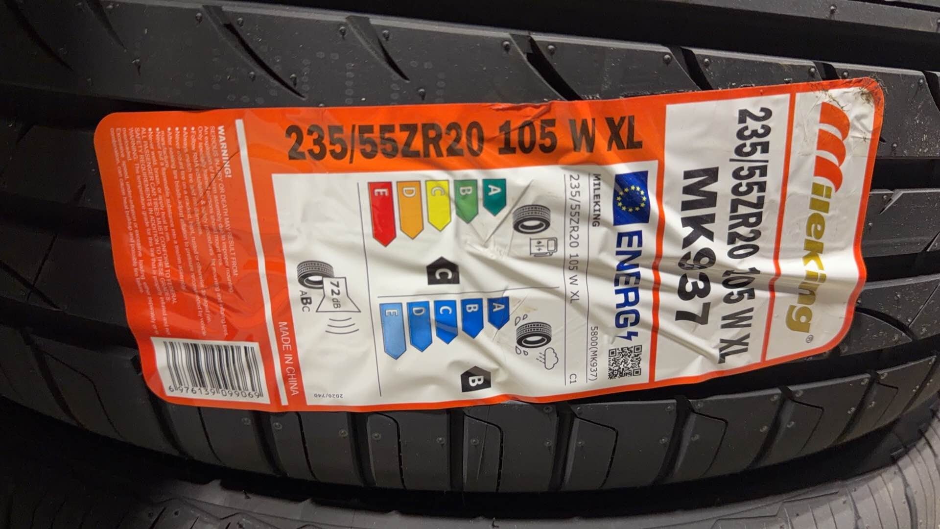 235/55zr20 105w mk937 all season Mileking