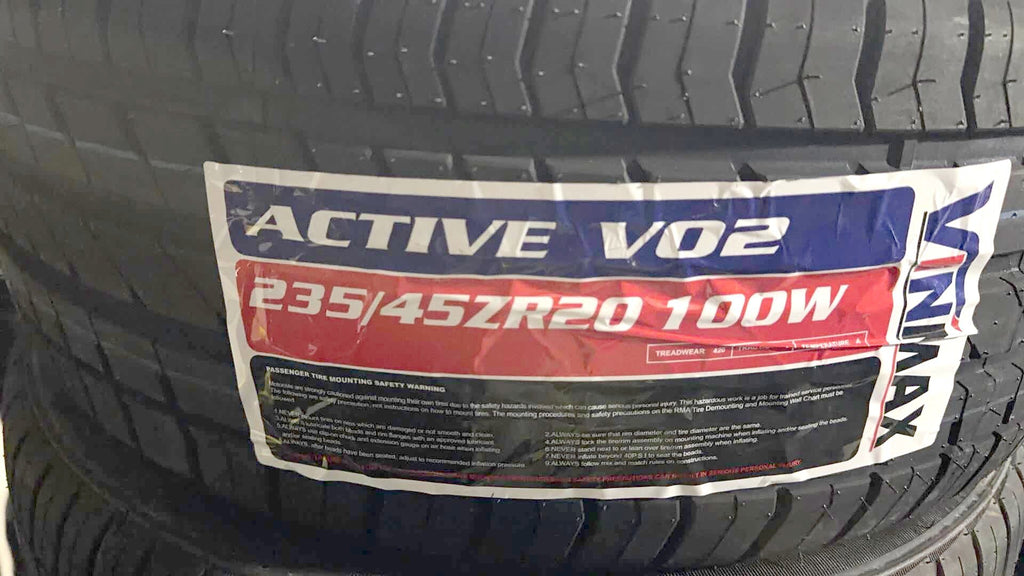 235/45zr20 100w ACTIVE V02 all season Vinmax