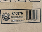STEEL BLACK X40876  16 inch 16X6.5 PCD5X100 CB54.1 ET45