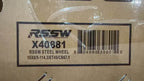 STEEL BLACK X40881  15 inch 15X6 PCD5X114.3 CB67.1 ET45