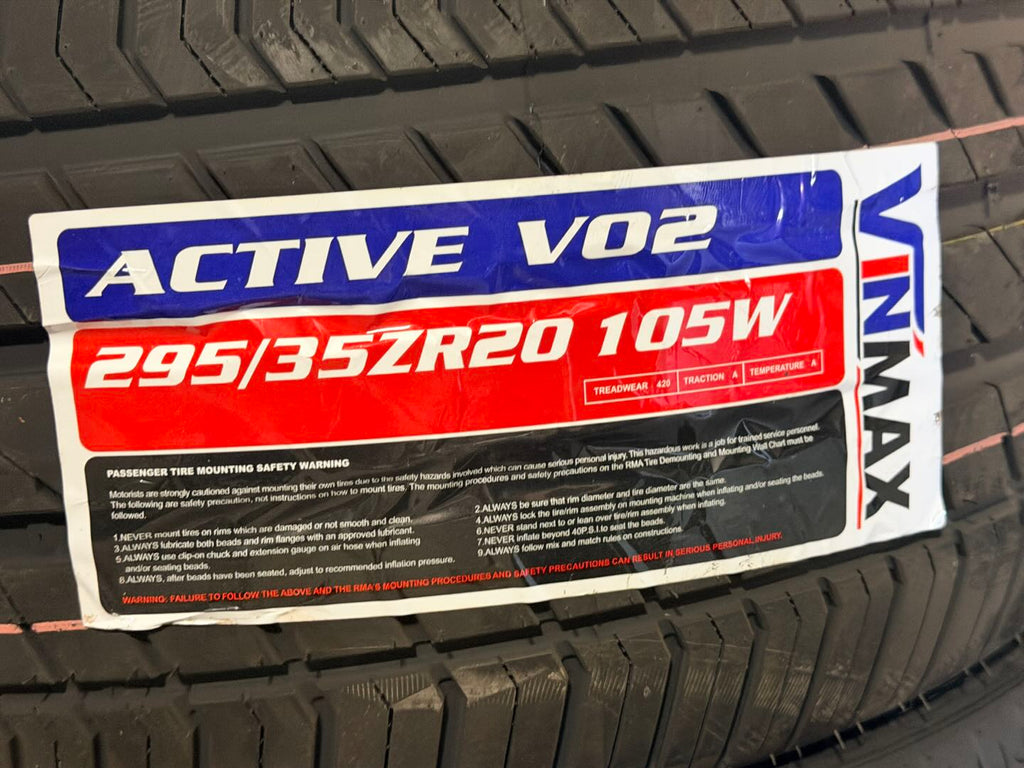295/35zr20 105w ACTIVE V02 all season Vinmax
