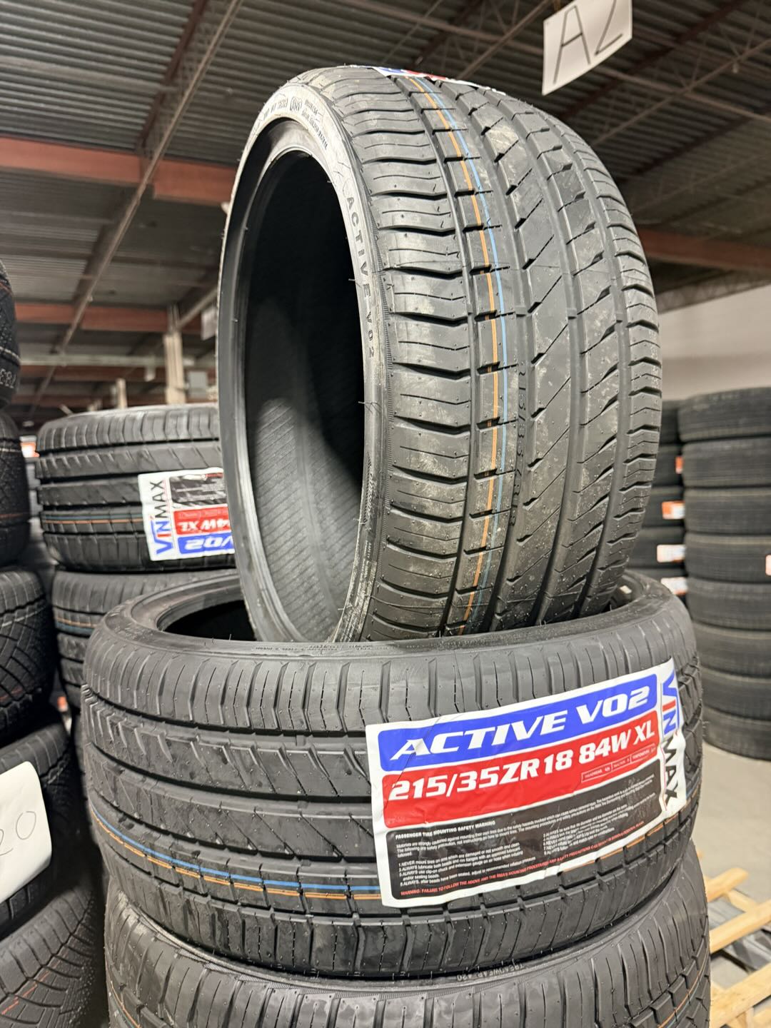 215/35zr18 84w ACTIVE V02 all season Vinmax