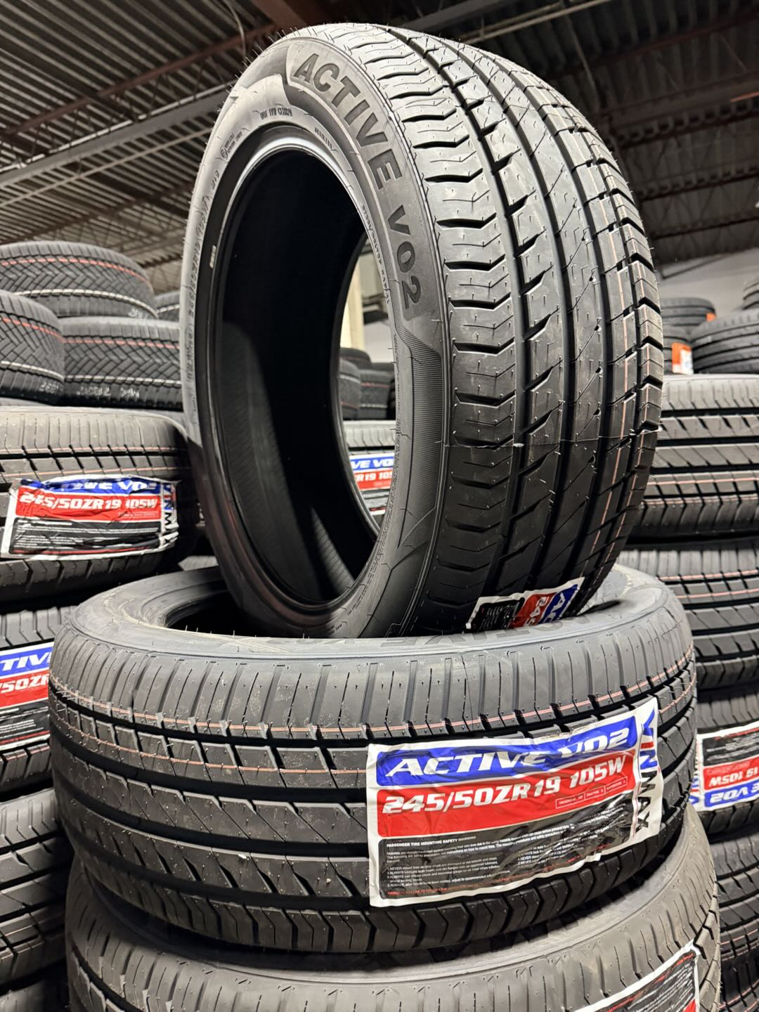 245/50zr19 105w ACTIVE V02 all season Vinmax