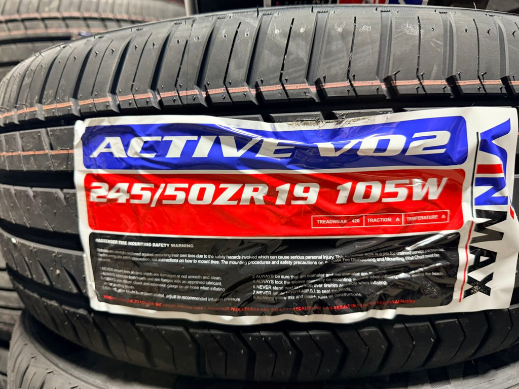 245/50zr19 105w ACTIVE V02 all season Vinmax