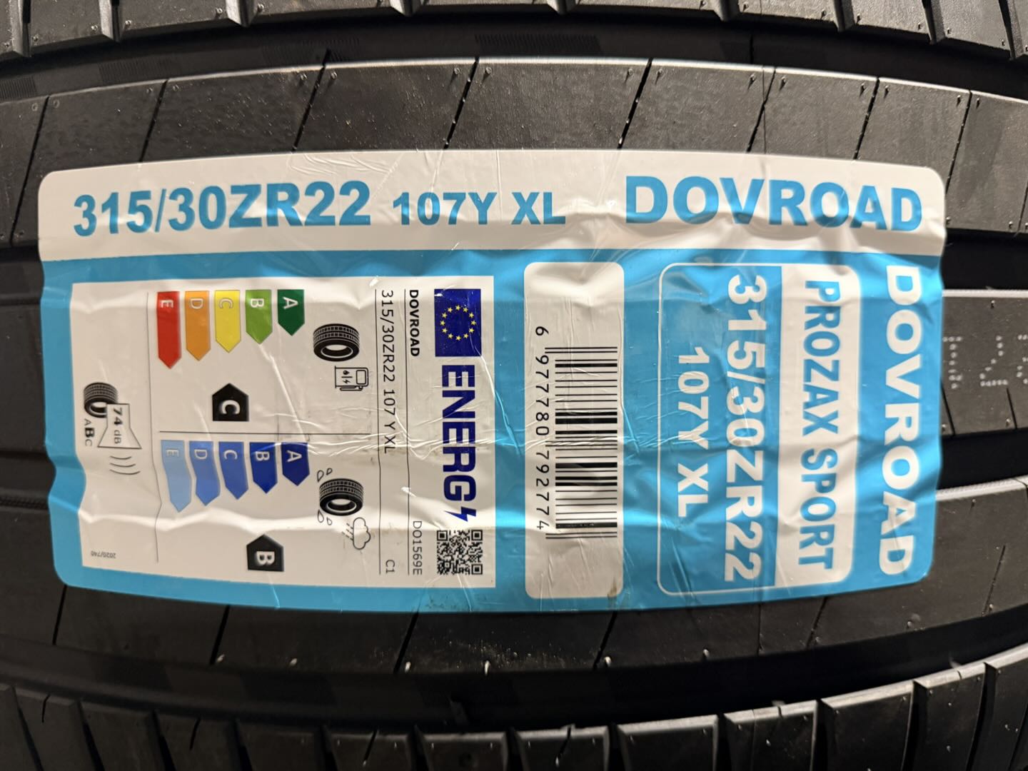 315/30zr22 107y PROZAXSPORT all season Dovroad