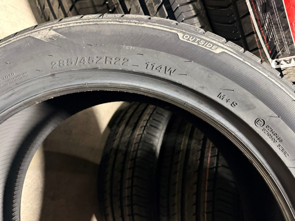 285/45zr22 114w ACTIVE V02 all season Vinmax