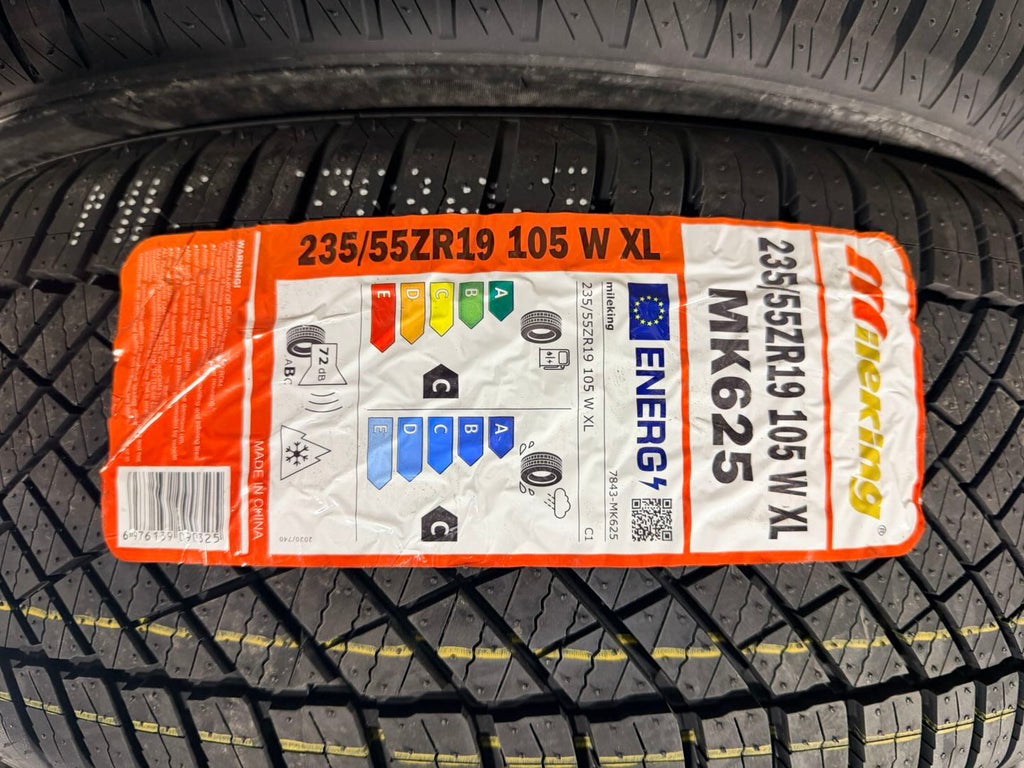 235/55zr19 105w mk625 all season Mileking
