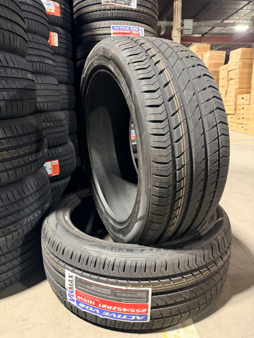255/45zr21 105w ACTIVE V02 all season Vinmax