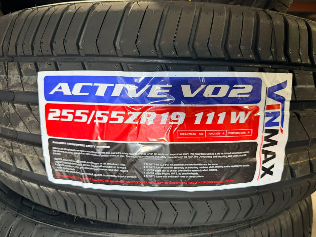 255/55zr19 111w ACTIVE V02 all season Vinmax
