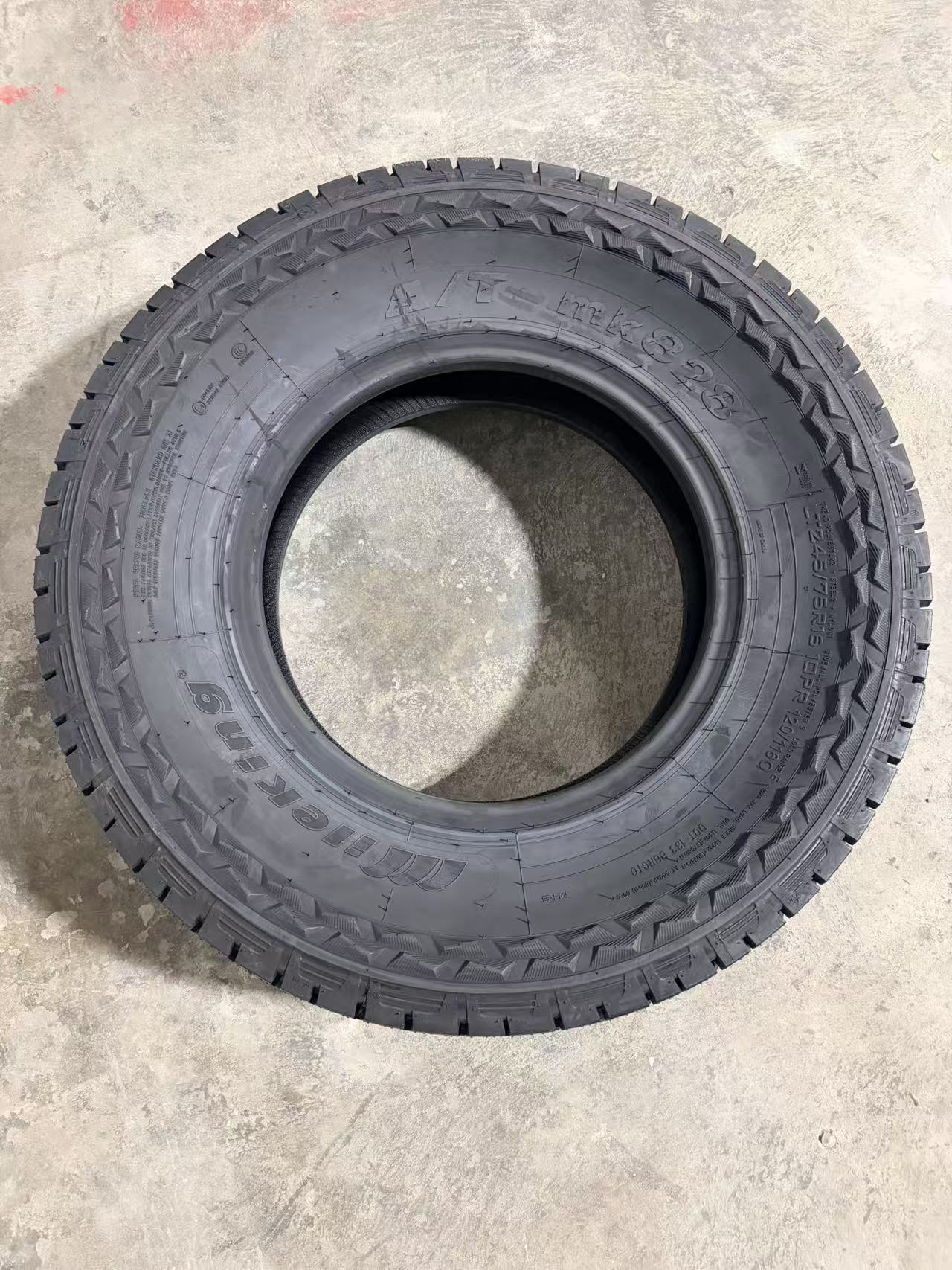 LT245/75r16 10pr 120/116q mk828 commercial cargo Mileking