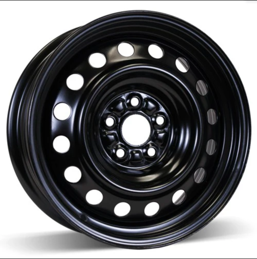 STEEL BLACK X42551  15 inch 15X6 PCD5X100 CB54.1 ET33